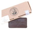 CAPTAIN FAWCETT Folding Pocket Moustache Comb with Leather Case